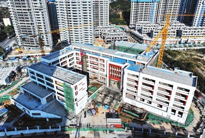 柳城中学扩建工程（一期A地块）加速推进 8000多万元投资打造现代化校园